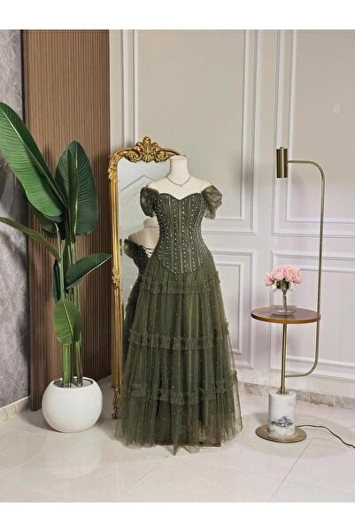 vanus fashion 7257 - فستان سهرة طويل