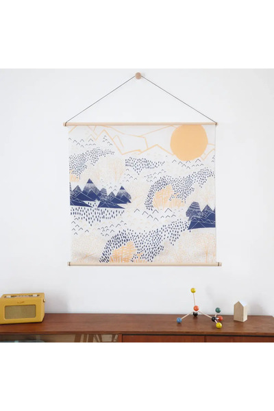 OEMS Furoshiki Hanging - Mountain Cherry Blossom