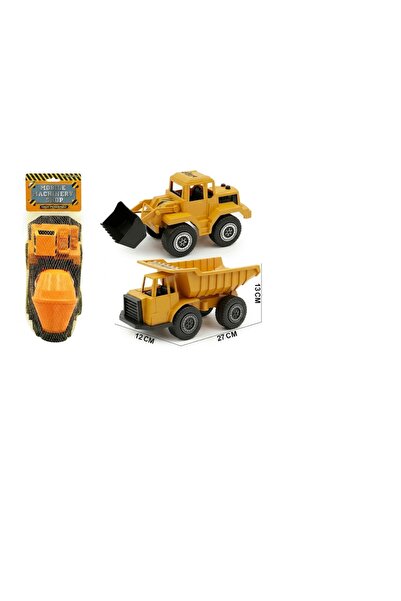 iTajir Game Set Truck Dump Truck and Excavator Construction and Building Mach...