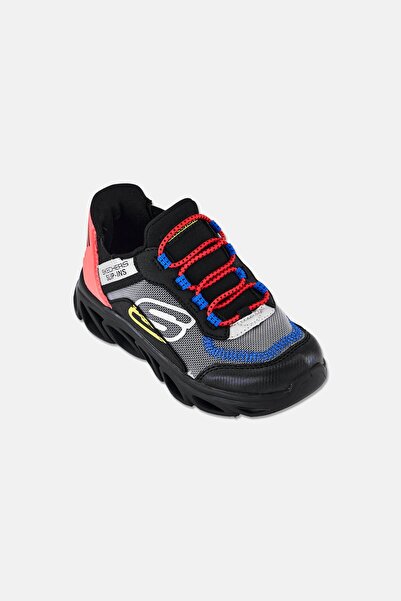 SKECHERS Toddlers Boy Flex Glide Slip On Shoes, Multicolor