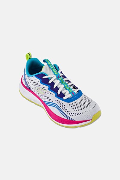 SKECHERS Kids Girl Radiant Squad Lace Up Outdoor Shoes, Multicolor