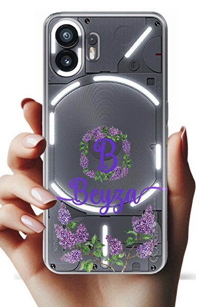 Noprin NOTHING Phone 2 Kılıf - İsimli Yazılı Kişiye Özel Kişileştirelebilir K...