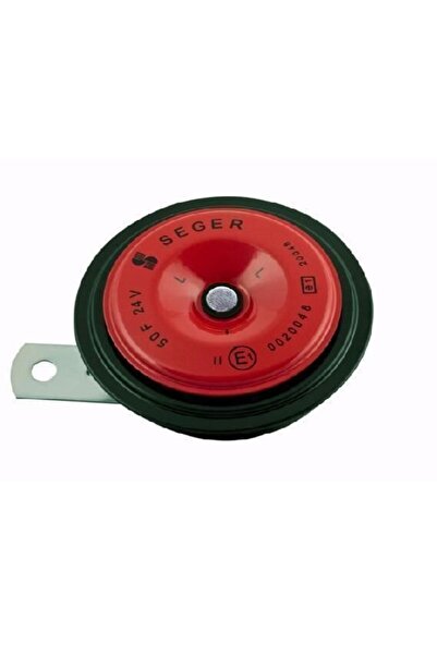 Seger 50FK2400 DİDİT KORNA SIVAMALI KALIN SES KIRMIZI (LOW) 24V YM ORTA BOY