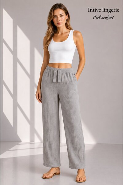 İntive Lingerie Intive Cool Comfort muslin/vafel tkanina, neprozirni pamuk, p...
