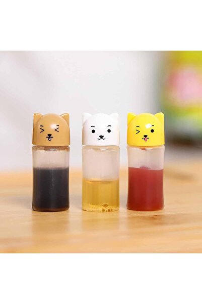 Arabest 3-Piece Mini Refillable Seasoning Squeeze Bottle Set,Reusable Condime...