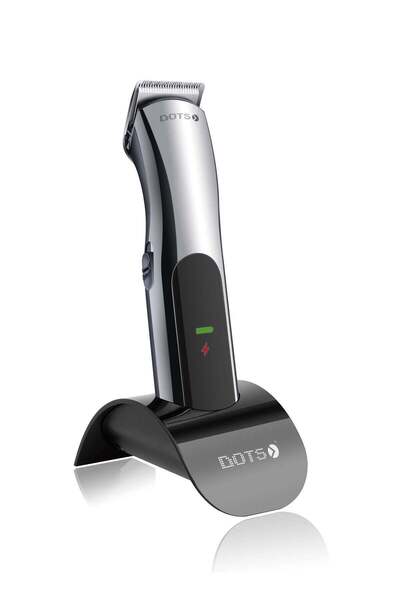 DOTS Electric Shaver 3.5W 4 Settings Blade, Silver and Black, EH-LE02