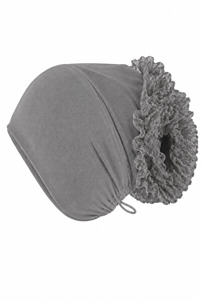 Armine Topuzlu Comfort Fit BONE Koyu Gri
