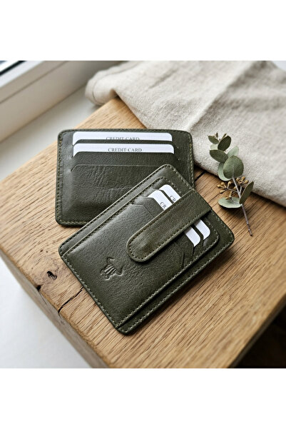 PASSTELL 100% Genuine Leather Trendy Model Credit Card Holder and Wallet