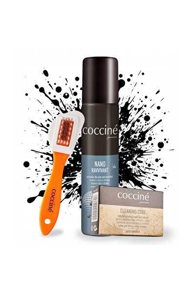 Coccine Set de curatare, Coccine, Radiera si perie 3 in 1, Multicolor, Setul ...