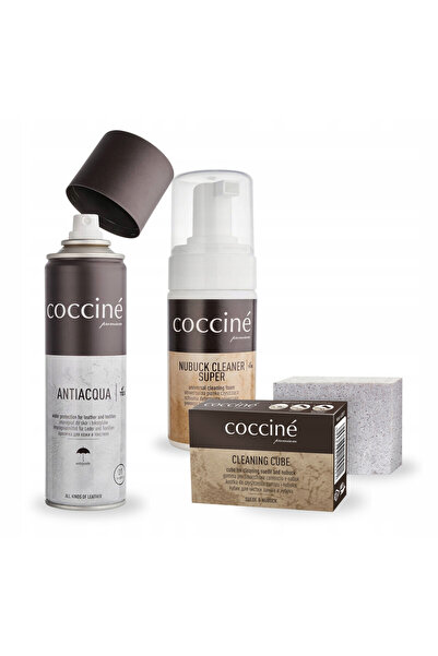 Coccine Kit de curatare a incaltamintei, Coccine, 3 in 1, 150 ml, spuma de cu...