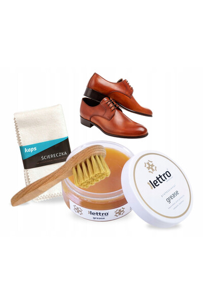 kaps Set de ingrijire a incaltamintei, capace, 3 in 1, 100 ml, vaselina pentr...