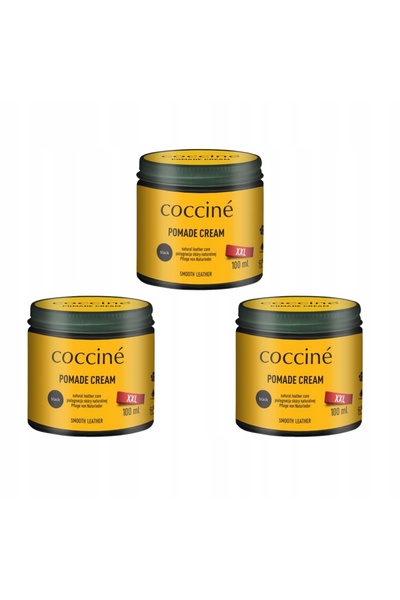 Coccine Set de 3 creme pentru ingrijirea incaltamintei, Coccine, negru 02, 10...