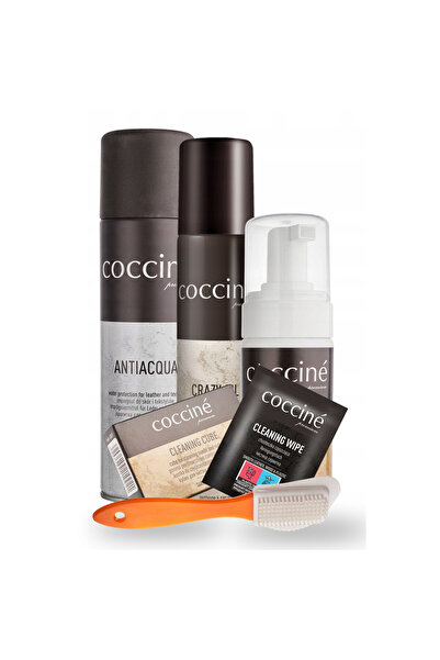 Coccine Set de ingrijire si impregnare a incaltamintei, Coccine, 6 in 1, 100 ...