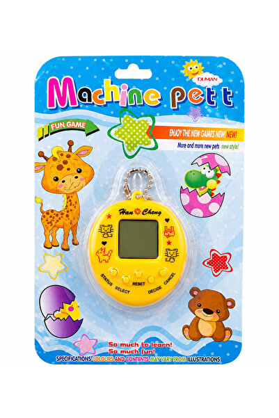 Prlk toys لعبة سلسلة مفاتيح رقمية للحيوانات الأليفة الافتراضية مع شاشة LCD لع...