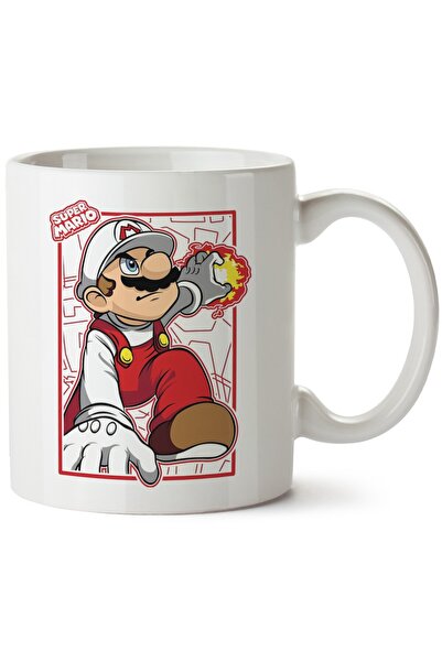 ET ERTAPASSAGE original creative designs Mario Printed Porcelain Mug, Machine...