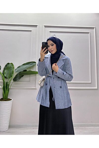 moda acar معطف مزين بتفاصيل مميزة (مبطّن)
