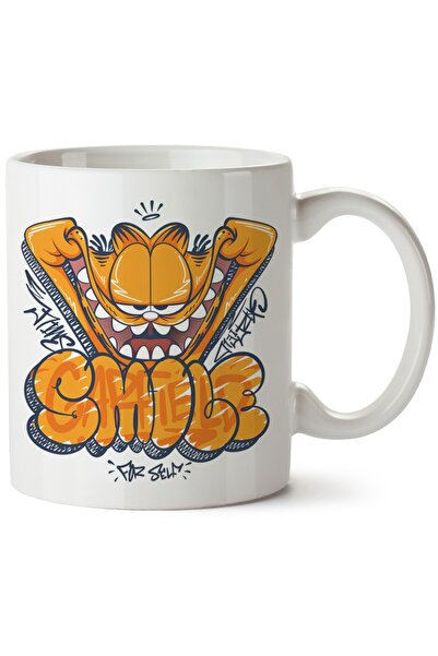 ET ERTAPASSAGE original creative designs Garfield Printed Porcelain Mug, Mach...