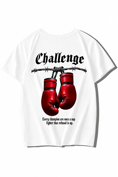 BRZ KIDS Unisex Kids Boxing T-Shirt White