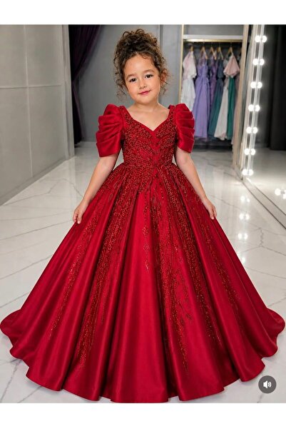 Elif Bebe ÖZEL TASARIM SATEN GELİNLİK