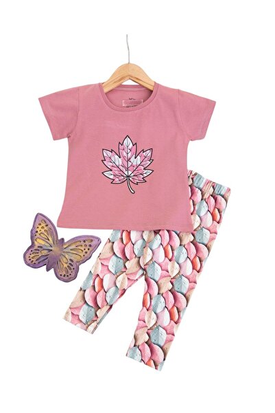 voyyo kids baby Colanți de vară pentru fete cu tricou imprimat, pentru vârste...