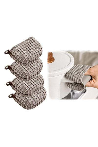 SyaMAG Set 4 buc manusa din silicon, tip maner, cu doua compartimente, 10x8 c...