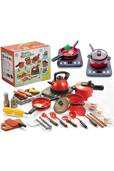 woopie Set bucătărie de jucărie Woopie, 36 piese, plită cu lumini și sunete, ...