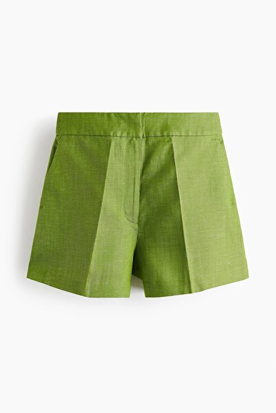 H&M Keten Karışımlı Şık Şort