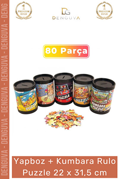 Denguva # Puzzle Educational 80 Piece Jigsaw Puzzle Child Development Set Int...