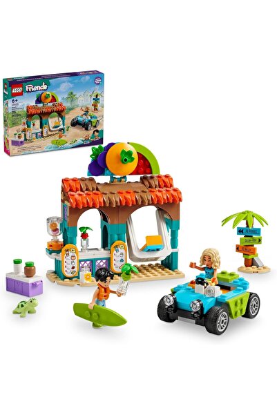 LEGO Friends Beach Smoothie Stand, Kids Pretend Play Food Set, Beach Toy Gift...