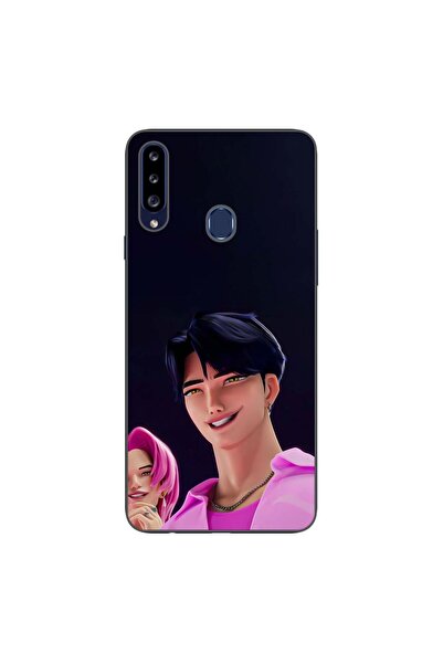 OEM Husa compatibila cu Samsung Galaxy A20S Silicon Gel Tpu Model KPop Demon ...