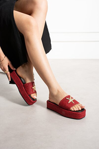 ZENNESHOES Ženske papuče sa debelim đonom i kopčom