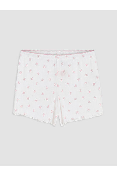 LC Waikiki Bow Patterned Women's Shorts Pyjamas Bottoms