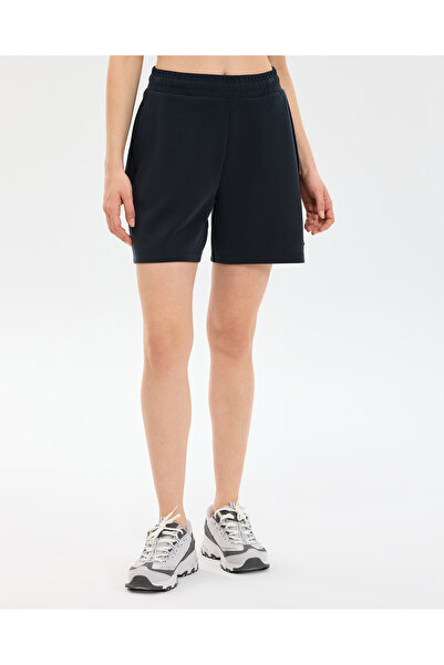 SKECHERS W Soft Touch Regular Sweatshort Kadın Siyah Şort S2610036-3817