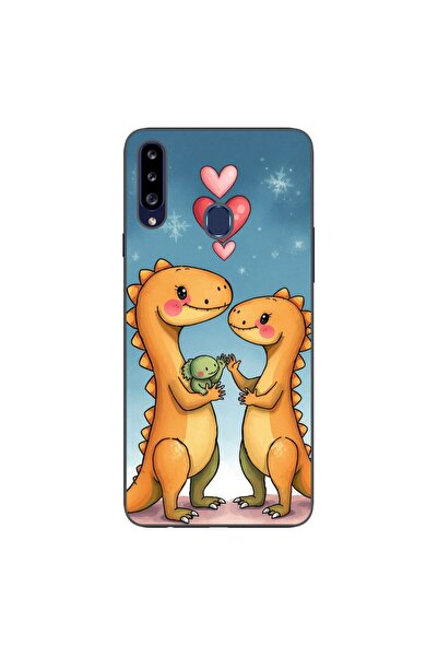 OEM Husa compatibila cu Samsung Galaxy A20S Silicon Gel Tpu Model Dino Cute F...