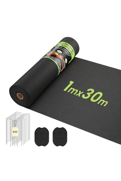 OUO Folie Agrotextil, 100g/m², Rezistenta La Rupere Si UV, Permeabila La Apa,...