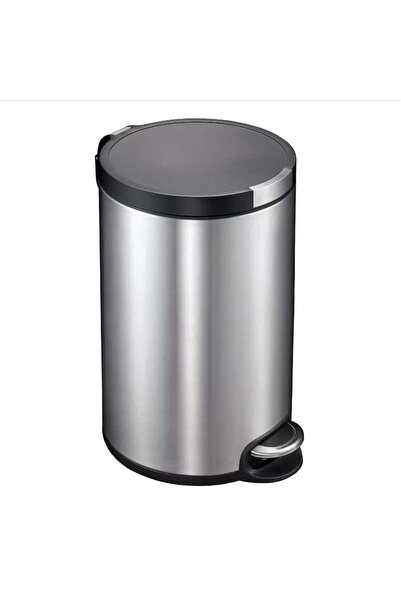 EKO Coș de gunoi cu pedală, EKO, Artistic, 20 litri, 1 compartiment, inox