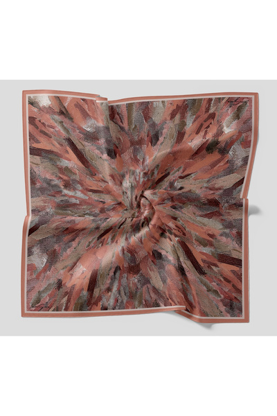 LuvenSara Luven Sara Esinti Patterned Scarf Cinnamon