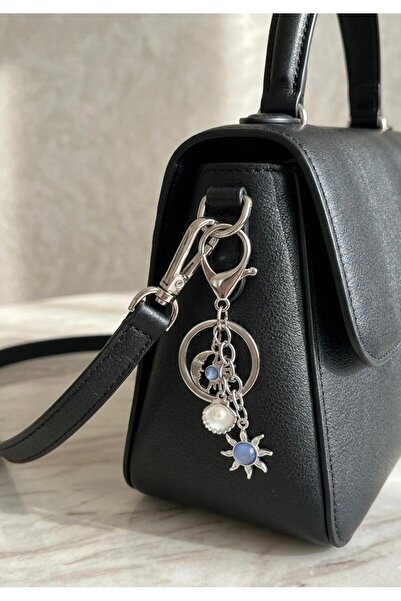 bijoux uniques Moon&Sun&Seashell Bag Charm&Keychain