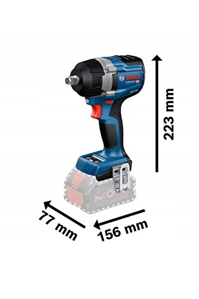 Bosch GDS 18V-750 C Cheie de impact - Solo