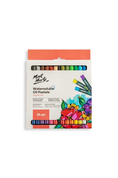 Mont Marte Pastel ulei solubil 24 buc/set