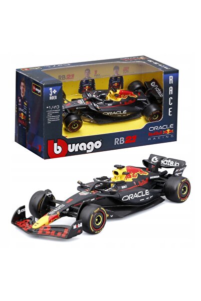 Bburago Junior BOLID F1 Red Bull Racing RB21 Verstappen Bahrajn GP 1:43 BBURA...