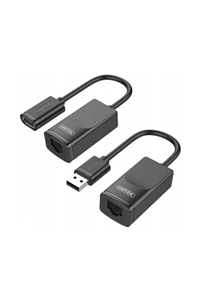 Unitek Y-UE01001 cablu prelungitor USB spiralat 60m