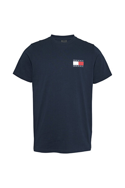 Tommy Hilfiger Tricou bărbătesc cu mânecă scurtă, slim, esențial, cu imprimeu...