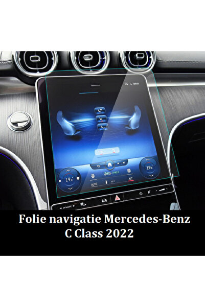 GIDA-CRIS Folie sticla securizata pentru ecran navigatie GC134, compatibil Me...