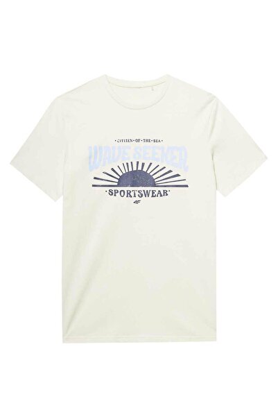 4F Tricou bărbătesc cu mânecă scurtă, mărimea L