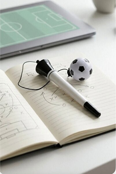 Homeland Ball Throwing Ballpoint Pen Toy – Fun Football Ball Pen 18.5 cm