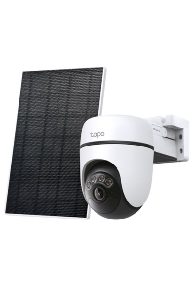 TP-LINK Kit cameră de securitate solară 5MP cu Pan/Tilt, urmărire AI și viziu...
