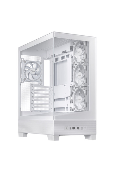 ASUS A31 Plus TG ARGB Alb Midi Tower Carcasă PC
