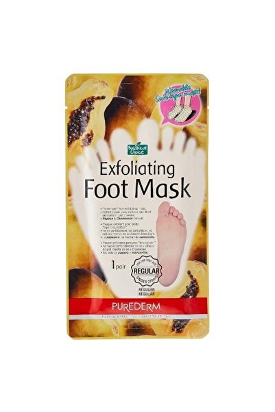 Purederm Purderm papaya extract exfoliating foot mask