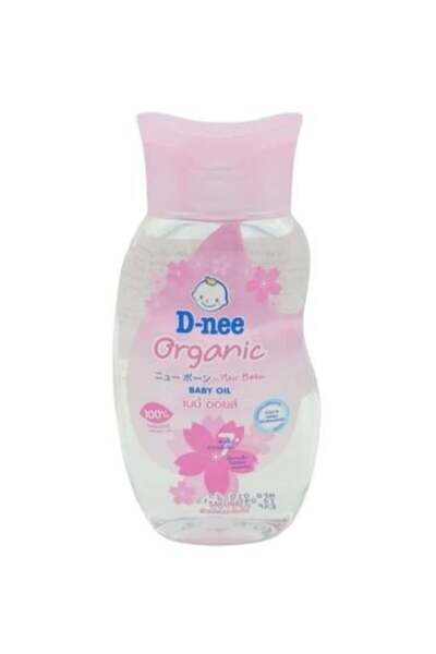 D-nee D'Nee Natural Sakura Blossom Gentle Formula Organic Baby Body Oil - 200ml
